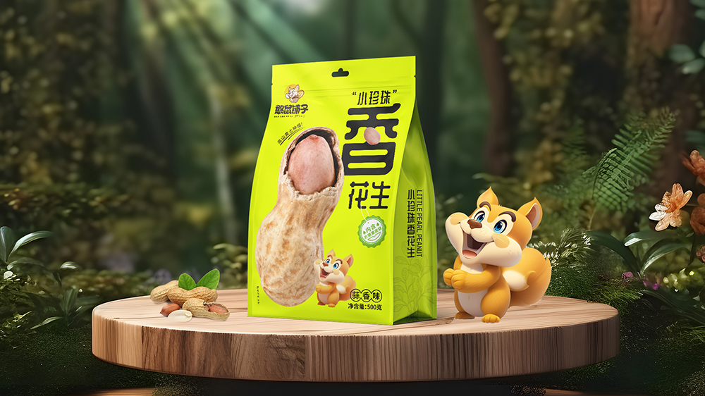 憨鼠铺子花生包装设计